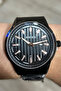 Function 43 mm Steel Case Steel Cord Black Men's Wrist Watch with Calendar – Elegant and Professional Design - 2