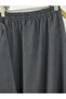 Linen Look Suit with Side Tie Skirt - Smoked - 4