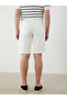 Nevavm Standard Fit Linen-Look Men's Shorts with a Difference - 4
