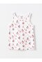 Ecru Crew Neck Baby Girl Undershirt 3-Piece - 2