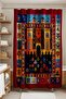 Bathroom Curtain, Floral Bohemian Architectural Pattern Shower Curtain, Bathtub Curtain 175X200Cm - 3