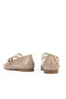 , Women's Genuine Leather Ballerinas 1531054Z3401 Mink - 3