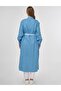 Ribbed Stitched Lyocell Tunic Ice Blue - 3