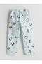 Crew Neck Girl's Pajama Set - 6