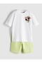 Lcw Kids Mickey Mouse Printed Boys' T-Shirt and Shorts 2-Piece (S5)