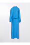 Striped Women's Shirt Dress - 6