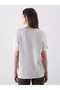 Lcw Crew Neck Printed Women's T-Shirt (S5) - 4