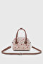 Flower Pattern Green-Red Vintage Versatile Pu Leather Crossbody Bag 275 - 3