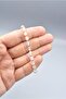 Macrame Model Genuine Topaz Stone Bracelet 6 mm - 5