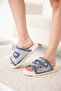 Byd 01-01 Stone Buckle Slippers - 3