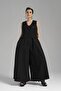 Women's Vest Two Piece Design Salopet Jumpsuit