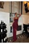 Premium Design Tulle Ruffle Detailed Long Dress - 2