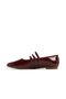 Kamelie Womens Red Ballerinas - 3