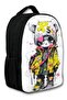 Hope Bag Boys' School Backpack - Anime - Yellow White - 5107 (7 Years and Above)