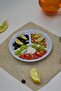 Yanpa /Freya 6 Pieces 3 Compartments 1St Grade Melamine Portion Serving Plate. 6 Pieces Are Shipped
