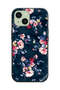 غطاء حماية لهاتف Apple iPhone 15 Plus مزين برسومات زهور مرسومة يدويًا