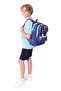 Boy's Crested Truck Primary School School Backpack (Four Compartments) - Navy Blue Green - L5279 - 7