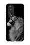 غطاء حماية لهاتف Honor 90 بتصميم الأسد المبهج