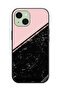 غطاء حماية لهاتف Apple iPhone 15 بنمط رخامي