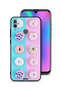 غطاء حماية لهاتف Honor 10 Lite بنقشة دوناتس هيذر