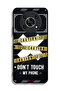 Honor X9 5G Protective Case Cover Caution Never Touch My Phone - 2