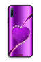 غطاء حماية لهاتف Honor 9X (الصين) بتصميم قلب لامع - 2