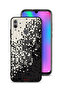 غطاء حماية لهاتف Honor 10 Lite بنمط مثلث فني رقمي