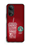 Honor X7 Protective Case Cover Coffee Sticker - 2