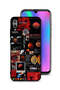 غطاء حماية لهاتف Honor 10 Lite بتصميم Mars Art