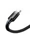 USB to Type-C data cable 2A, 2m, (CATKLF-CG1) - Gray Black - 2