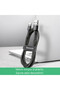 USB to Type-C data cable 2A, 2m, (CATKLF-CG1) - Gray Black - 5
