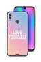 غطاء حماية لهاتف Honor 10 Lite - أحب نفسك