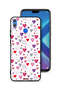 Honor 8X Protective Case Cover Hearts Doodle