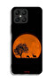 Honor X8 4G Protective Case Cover Evening Moon Art - 2
