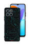 Honor X8 5G Protective Case Cover Digital Art Circuits Minimalism Multiple Display