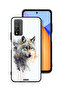 Honor 10X Lite Protective Case Cover Wolf Abstract Art