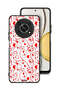 Honor X9 5G Protective Case Cover Hearts Pattern
