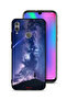 غطاء حماية لهاتف Honor 10 Lite بنقشة نجوم متحركة
