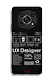 Honor X9 5G Protective Case Cover Ux Designer Sticker - 2