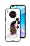 Honor 50 Lite Protective Case Cover Holding Balloons Girl Art