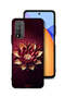 غطاء حماية لهاتف Honor 10X Lite بتصميم زهور تجريدية