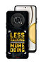 Honor X9 5G Protective Case Cover Less Talking More Doing