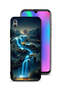 غطاء حماية لهاتف Honor 10 Lite بتصميم شلال فني