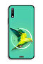 غطاء حماية لهاتف Honor 9X (الصين) بتصميم فن تجريدي ببغاء - 2