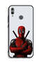 غطاء حماية لهاتف Honor 10 Lite بتصميم Deadpool - 2