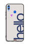 Honor 8X Protective Case Cover Hello - 2