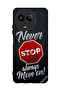 غطاء حماية لهاتف Realme 11 5G لا تتوقف أبدًا، تحرك دائمًا