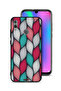 غطاء حماية لهاتف Honor 10 Lite بنقشة ريشة