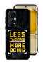 Huawei P50E Protective Case Cover Less Talking More Doing