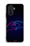 Huawei nova Y70 Protective Case Cover Touching Hand Making Heart - 2
